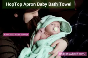 HopTop Apron Baby Bath Towel