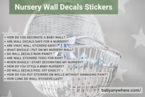 Nursery Wall Decals Stickers
